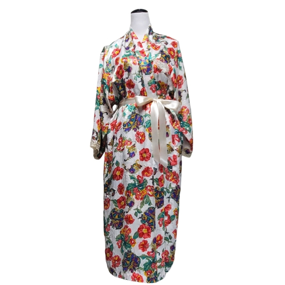 Josie Bright Colorful Belted Robe